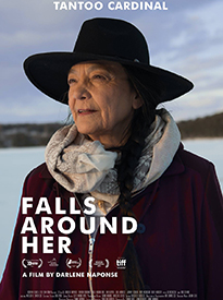 Movie poster for Falls Around Her