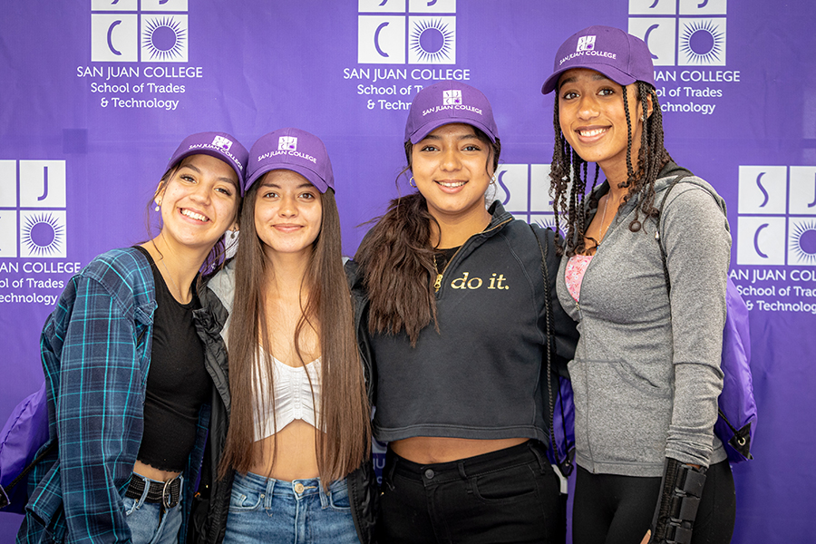 students at the NC3 Signing day event