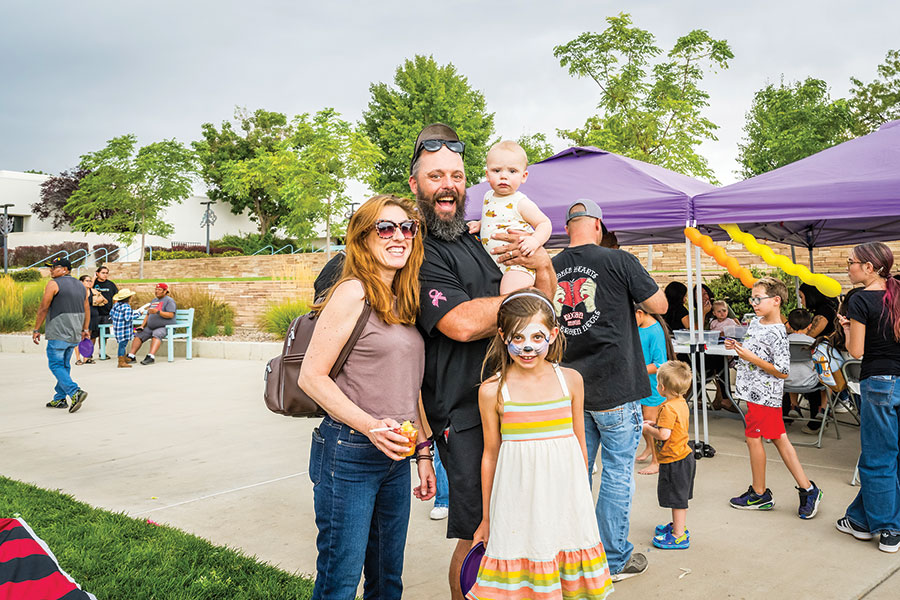 Dugan Family at the San Juan College Family Fest