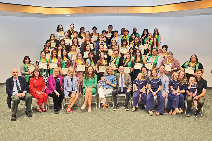 The 63 Honors Program graduates from the Class of 2026
