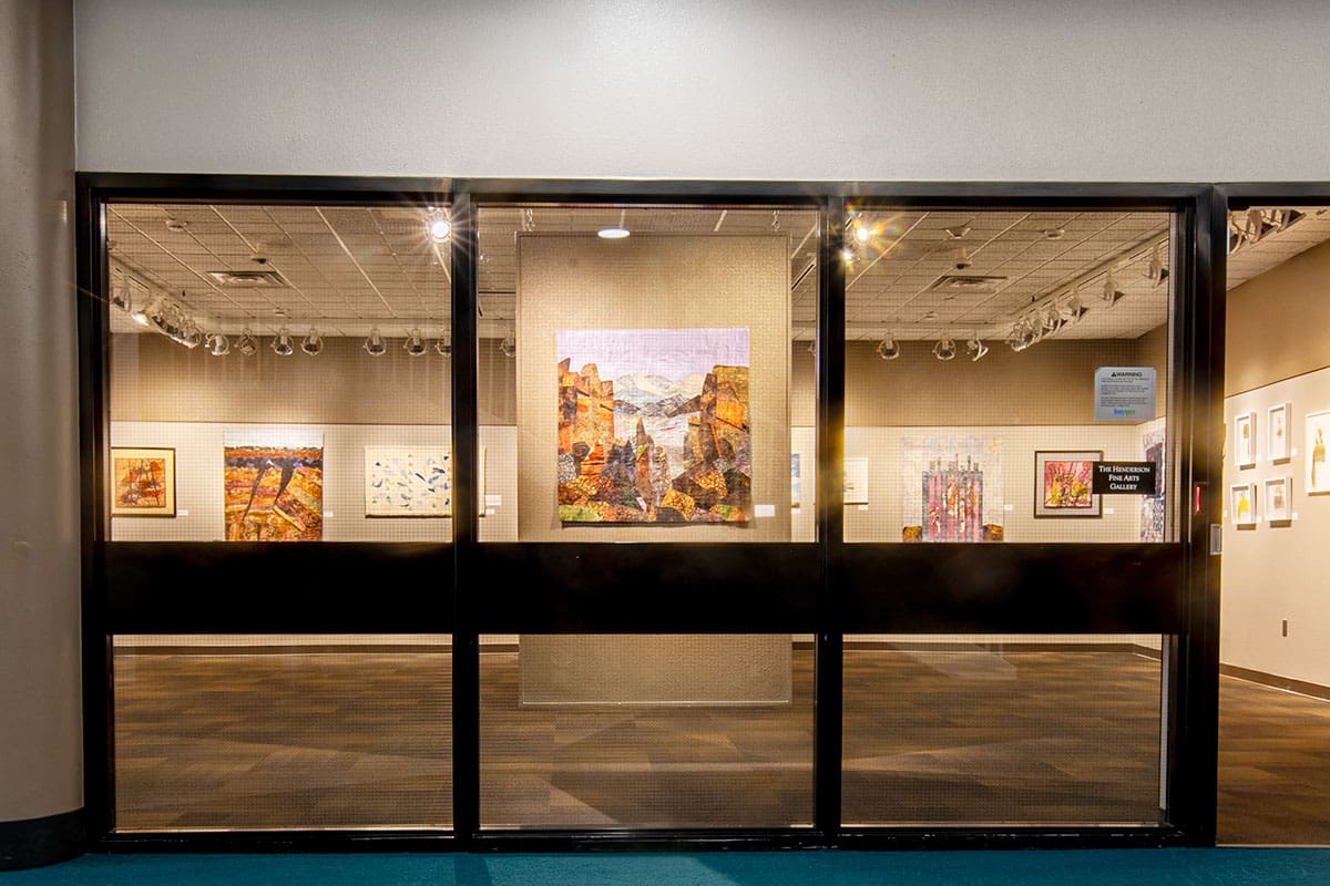 current showing at the art gallery
