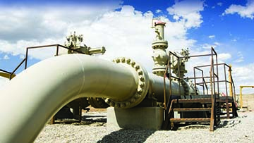 Gas pipeline equipment
