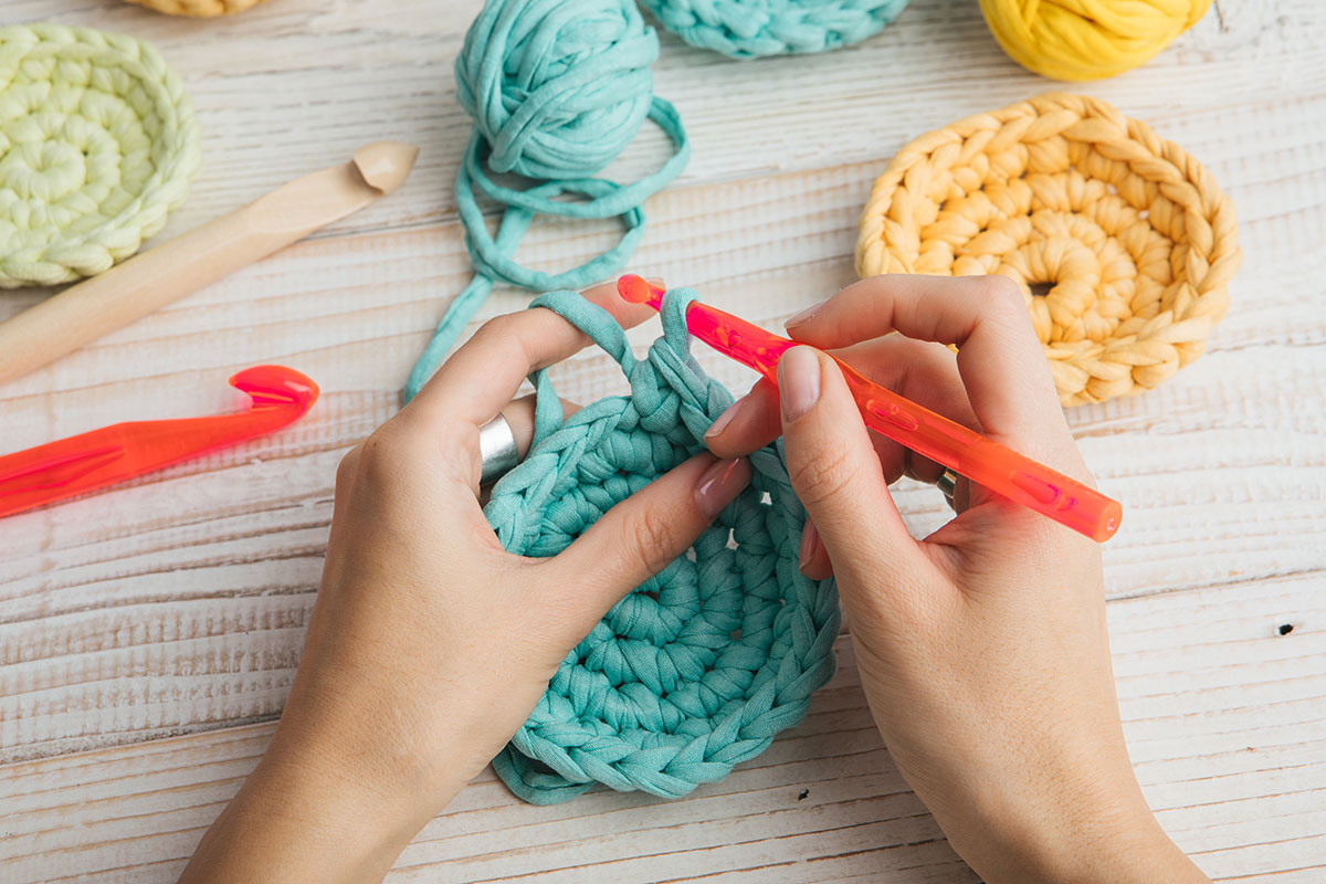 individual crocheting